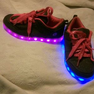 Light up shoes